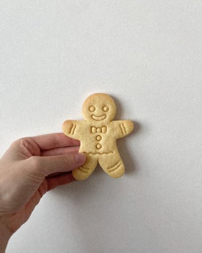 Happy Gingerbread Man cookie cutter, 1 piece - Bakerlogy