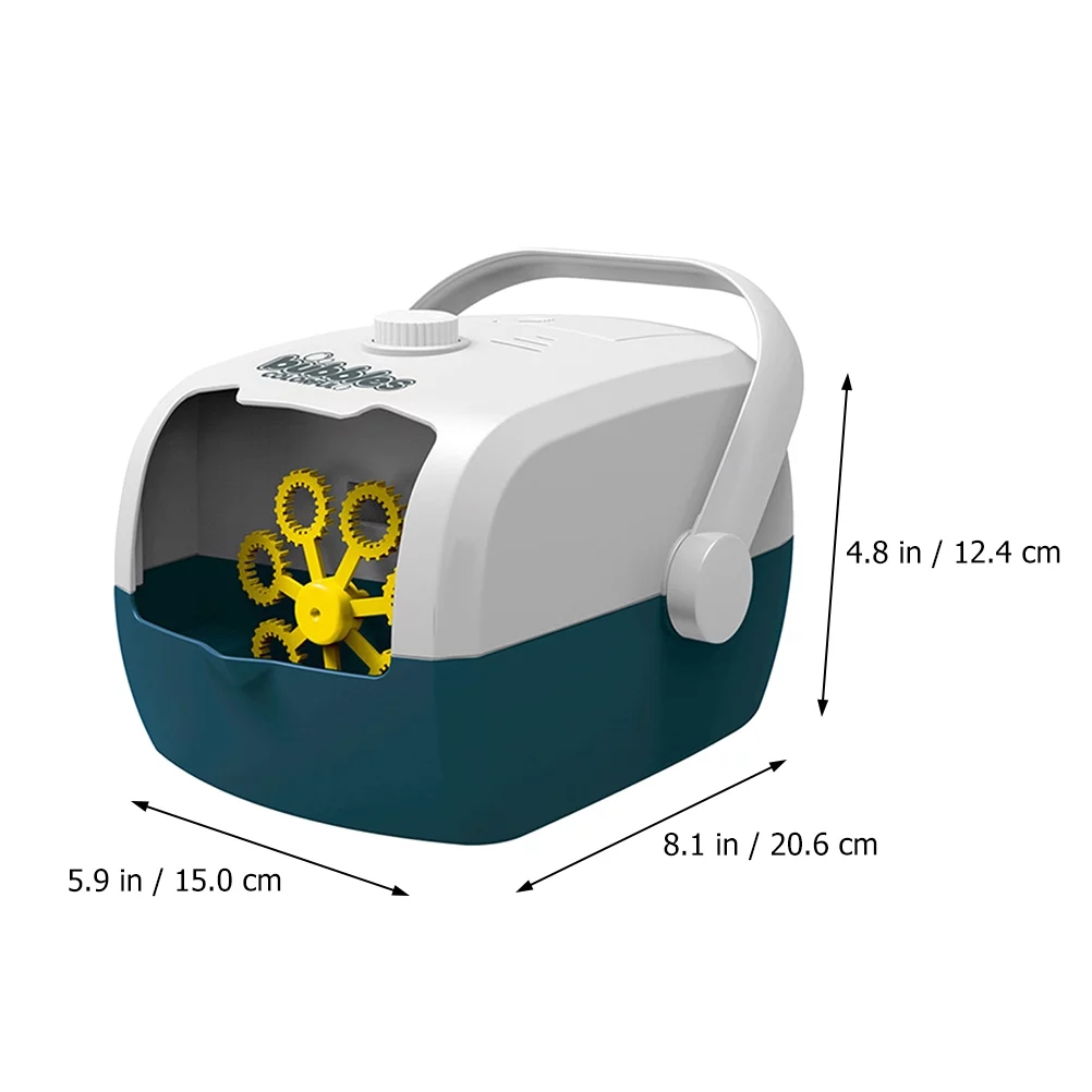 Frcolor Bubble Machine Blower Wedding Maker Kids Toddler Plaything Blowing Wand Blow Handle Press Photo Outdoor Prop Making