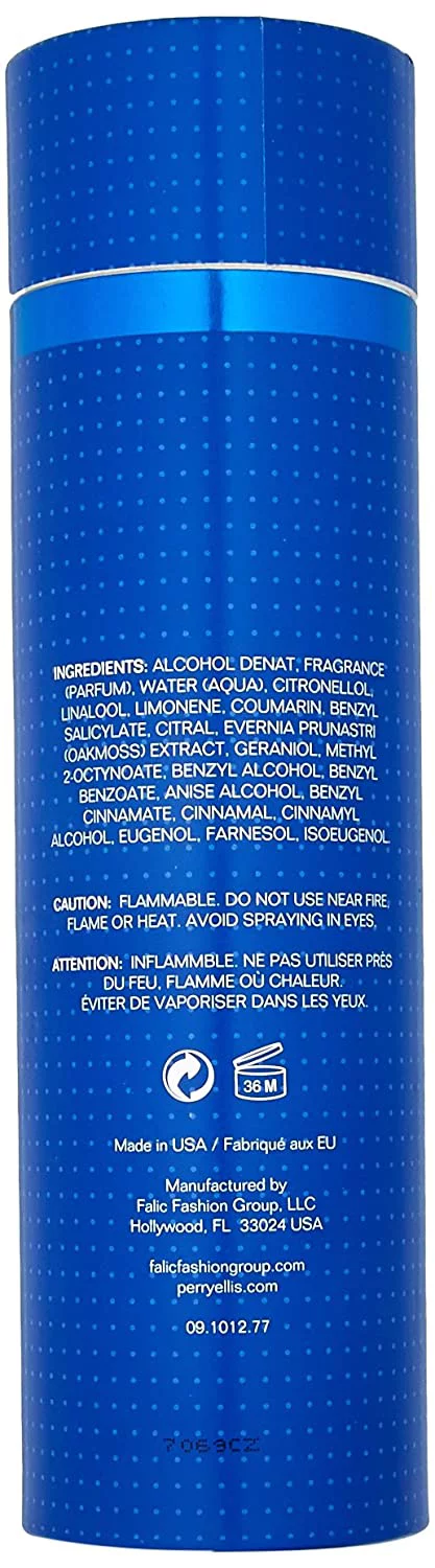 Perry Ellis 360 Very Blue EDT Spray 3.4 oz (100 ml) (M)