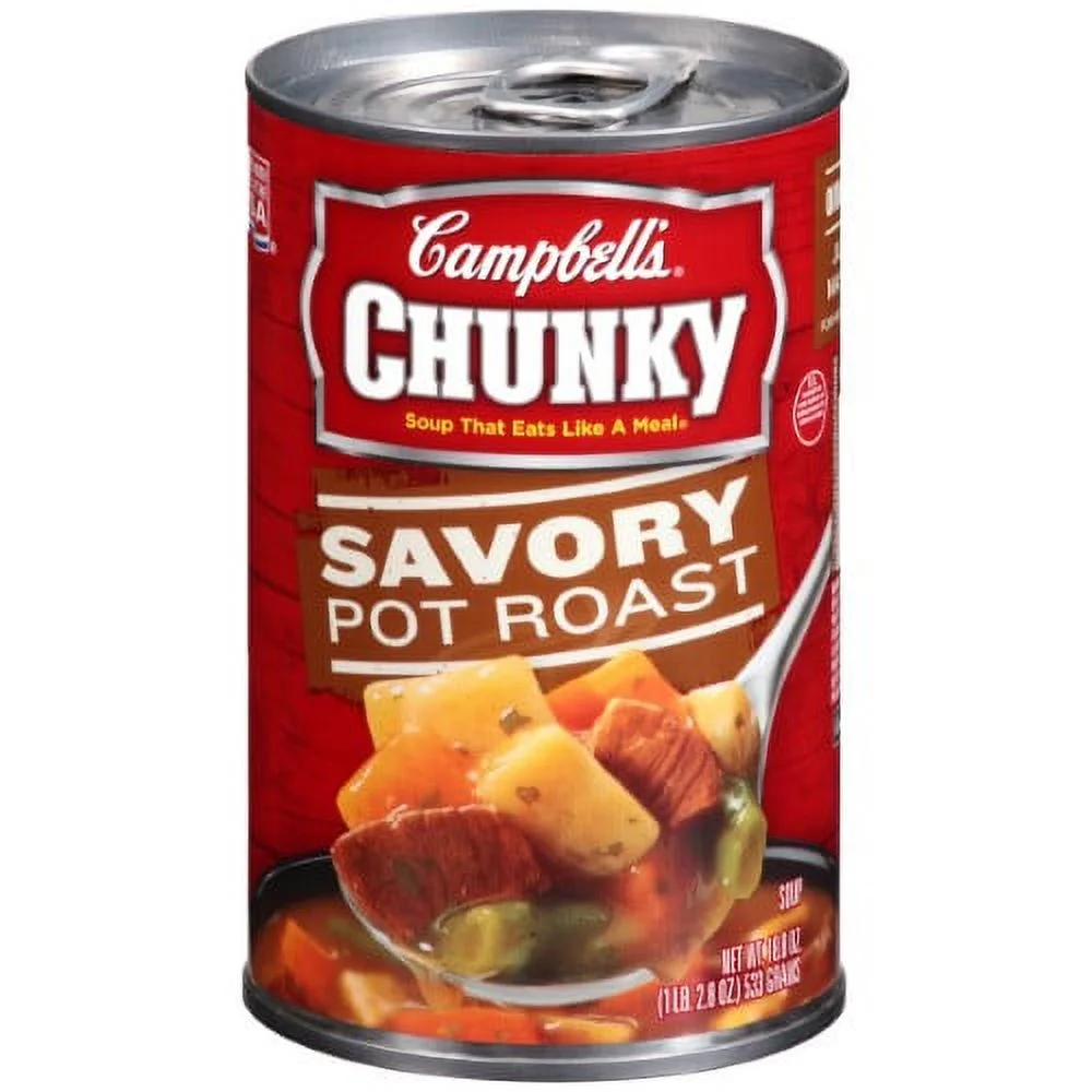 Campbell's Chunky Savory Pot Roast Soup (Pack of 10)
