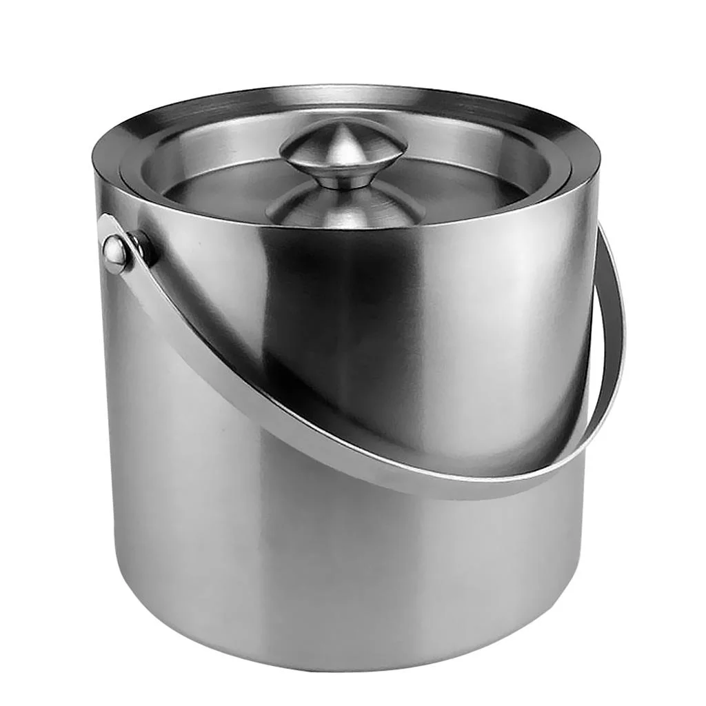 Stainless Steel Ice Bucket For Champagne and bar Accessory 2L