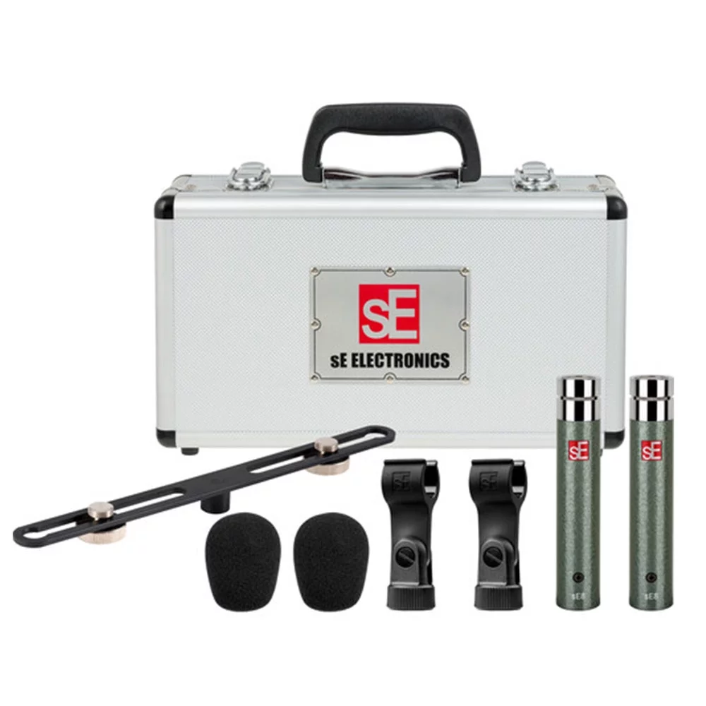 sE Electronics Vintage Edition sE8 Small-diaphragm Condenser Microphone - Stereo Pair