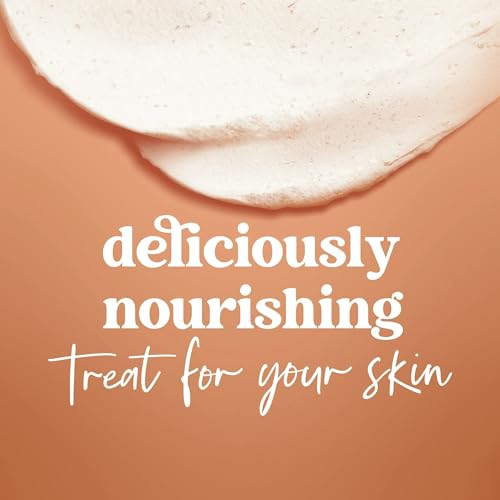 Dove Exfoliating Body Scrub – Spiced Chai Latte, Deeply Nourishing Exfoliant with ¼ Moisturizing Cream, 10.5 oz