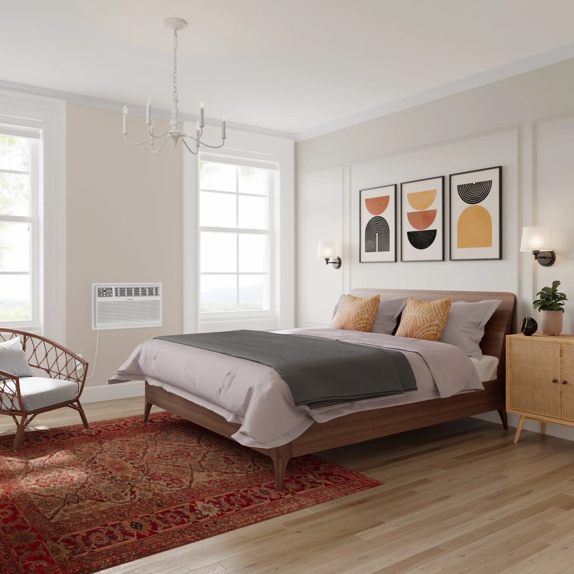 Koldfront Wtc10001w 10000 BTU 208/230V Through The Wall Air Conditioner - White