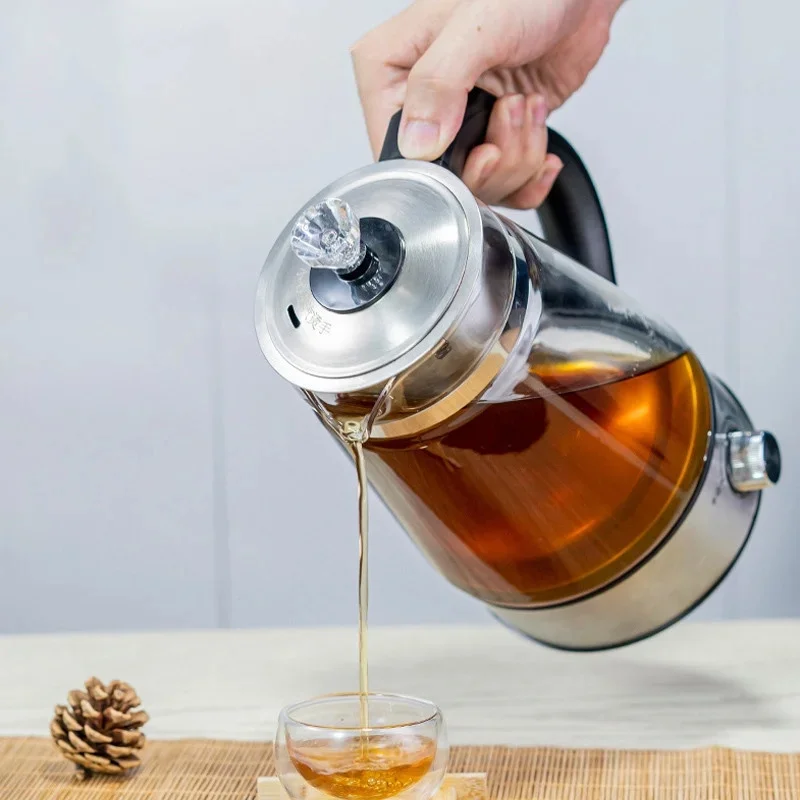 For  Kettle Glass Water Kettle Smart Thermo Pot Coffee Water Boiler 220v Kitchen Appliances Tea Infuser