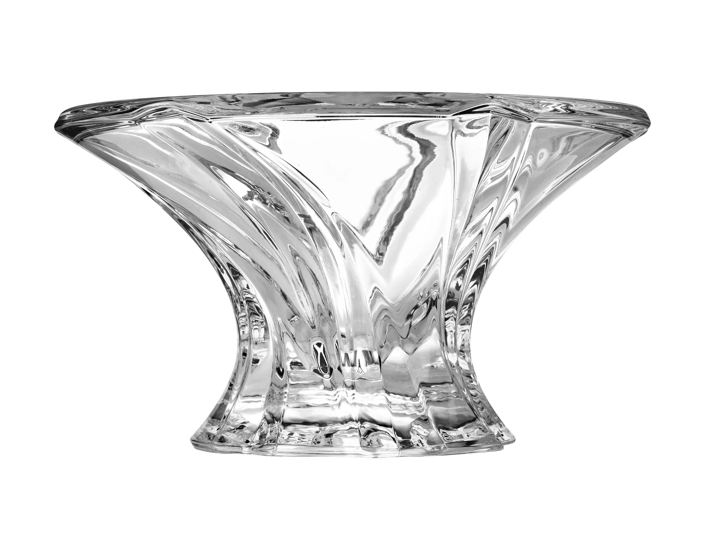 Aurum Crystal 5.5-inch Oklahoma Clear Small Candy Bowl, Decorative Hand-crafted Glass Bowl