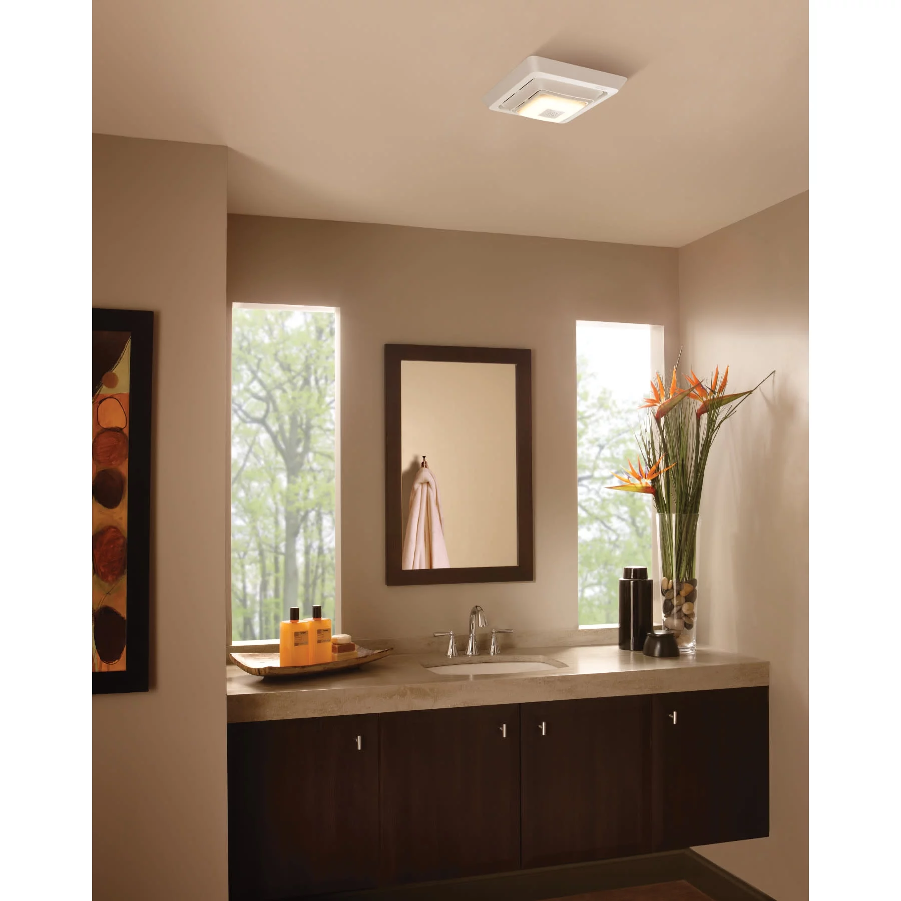 Broan SENSONIC Speaker/LED Upgrade Cover for Bathroom Ventilation Fans