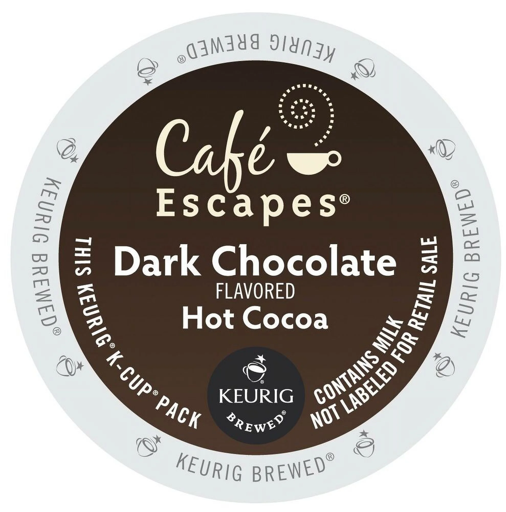 Dark Chocolate Hot Cocoa 96 count K cups