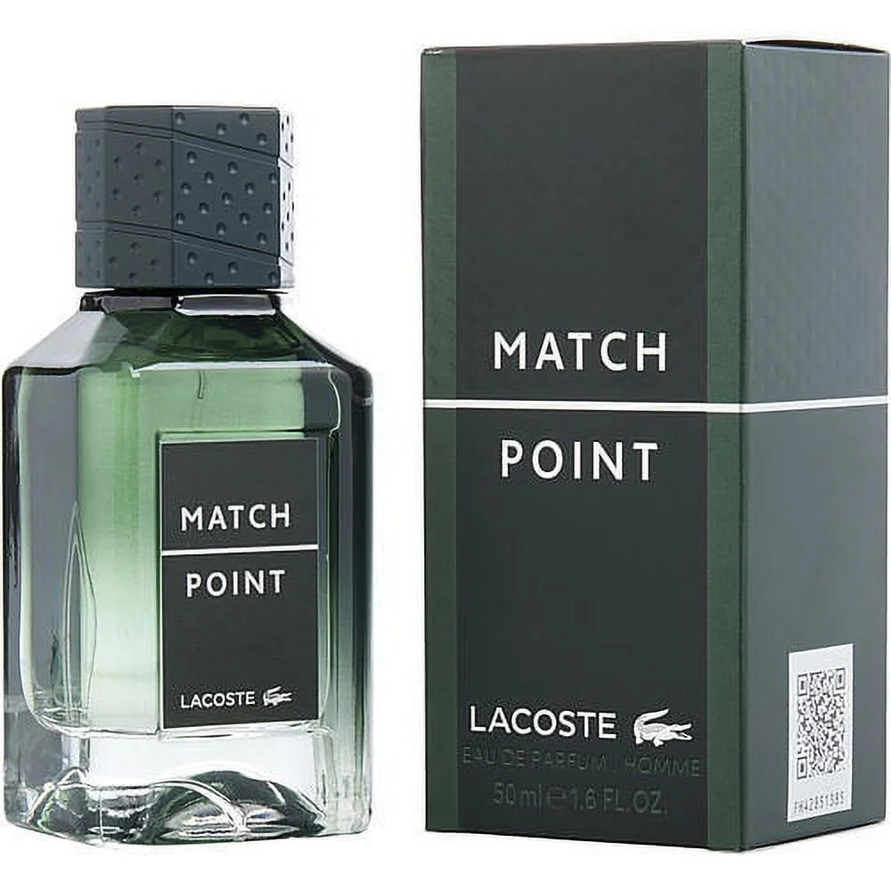 LACOSTE MATCH POINT Eau de Parfum Spray - Men's Fragrance 1.7 oz - Sophisticated Freshness