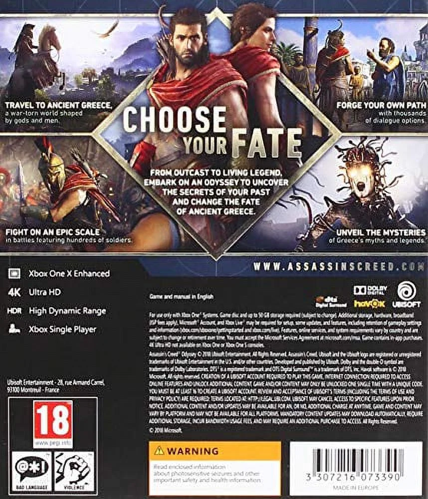 Assassins Creed Odyssey - Xbox One