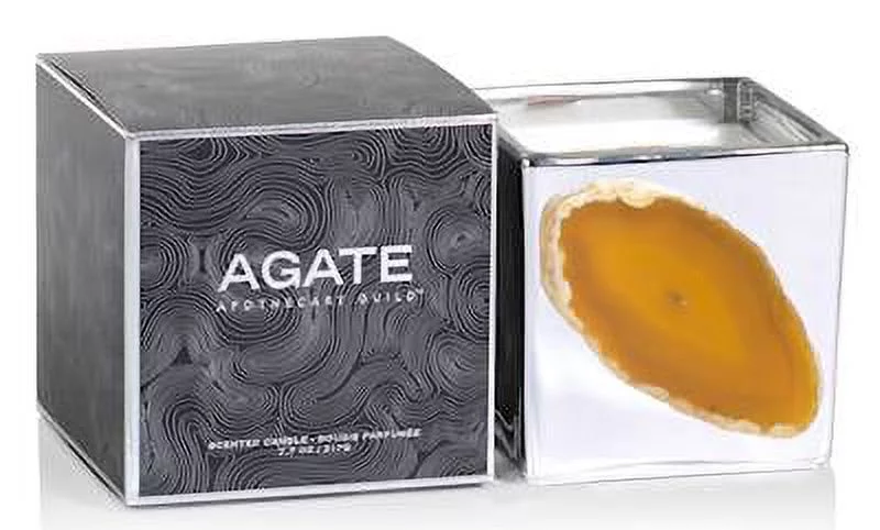 OROBLANCO ZODAX Silver Agate 8 oz Scented Jar Candle