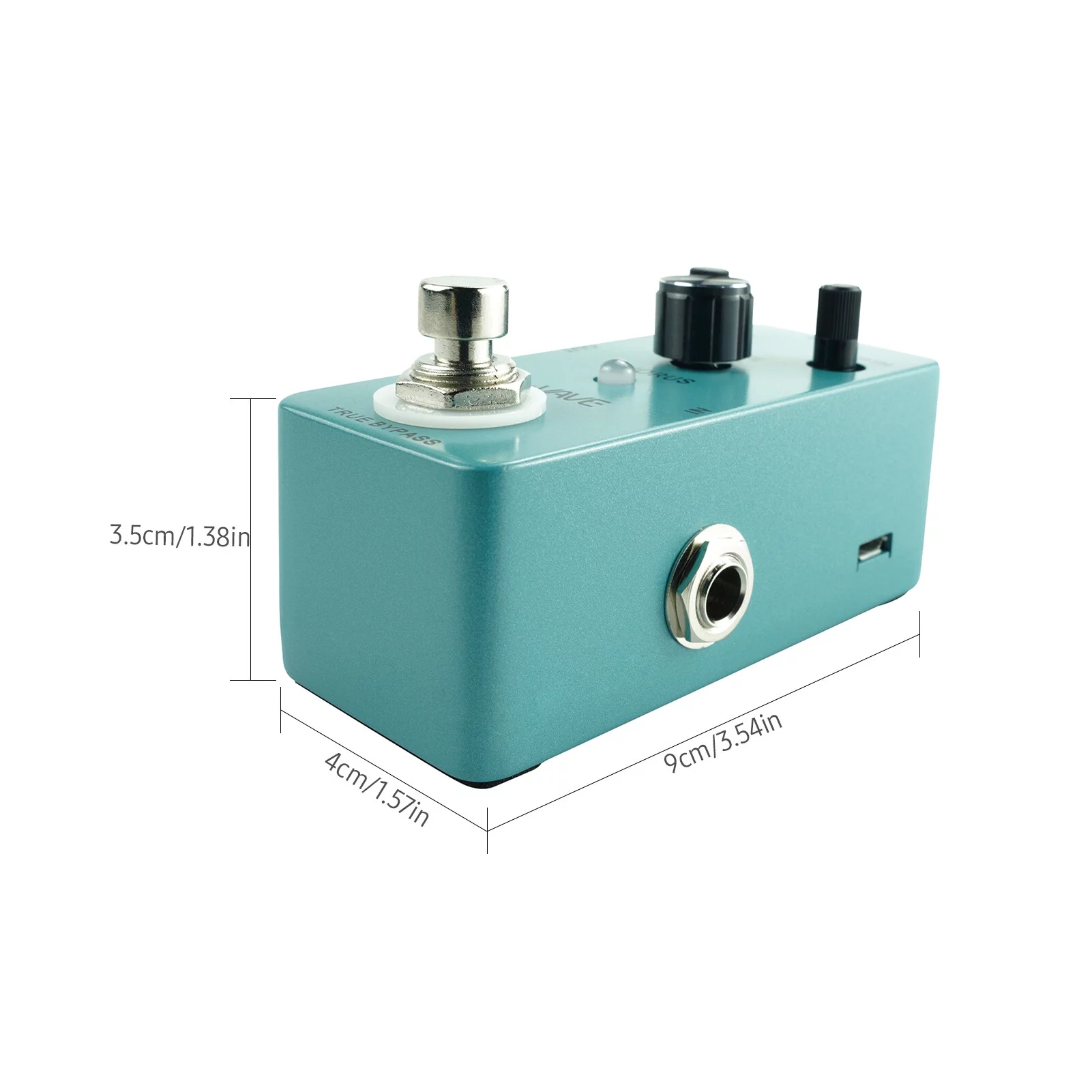 Compact M VAVE CHORUS Guitar Analog Chorus Effect Pedal, True Bypass, Full Metal Shell