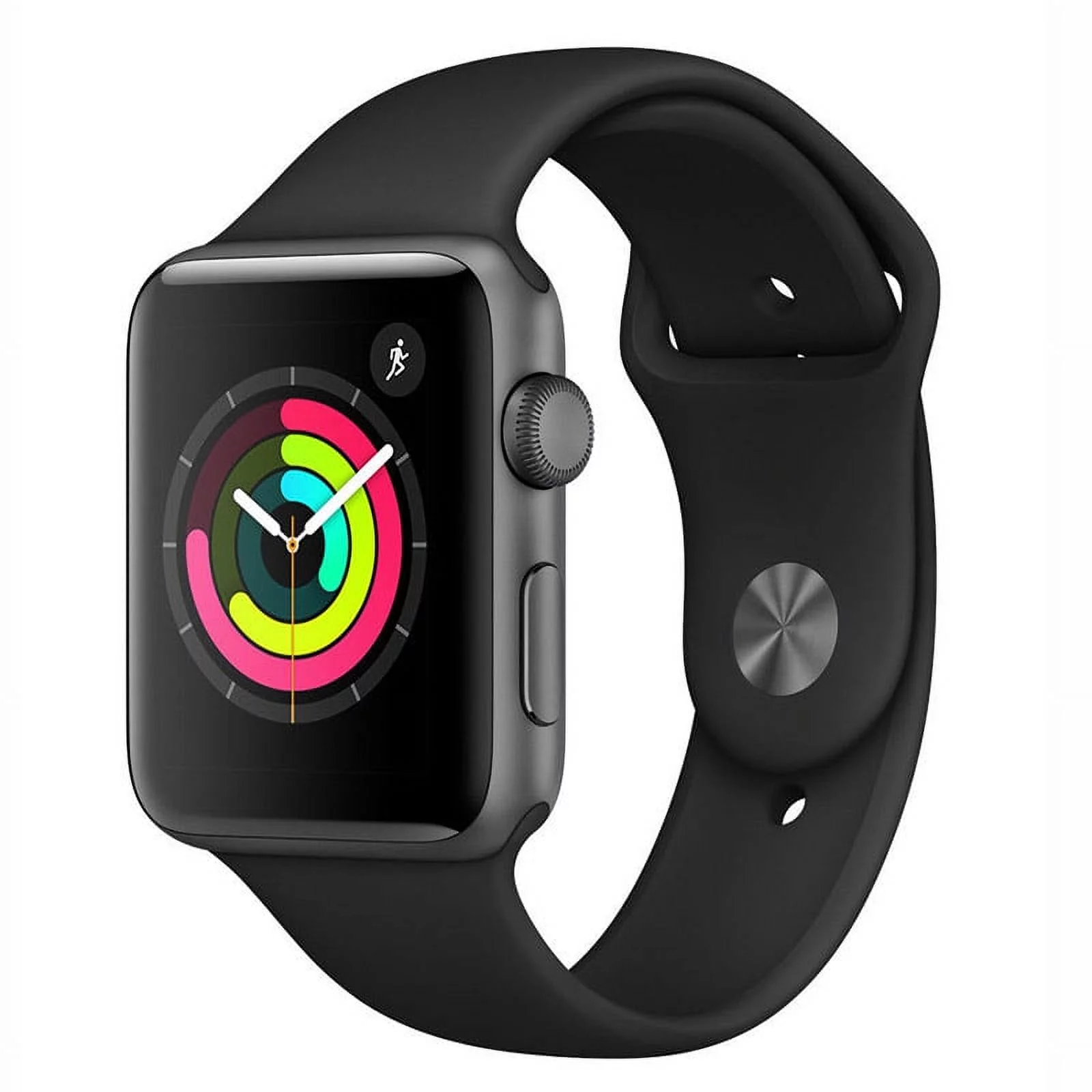 Restored Apple Watch S3 38mm Black-[] (Refurbished)
