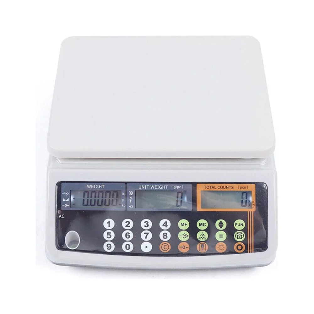 110V Digital Parts Coin Precise Counting Scale Weight Scale with LCD Display Retail