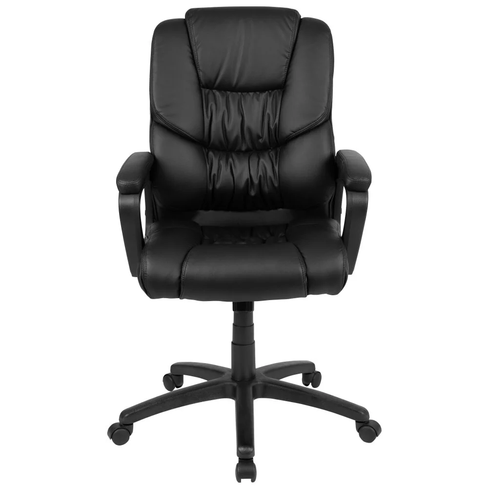 Flash Furniture Flash Fundamentals Big & Tall 400 lb. Rated LeatherSoft Office Chair Black