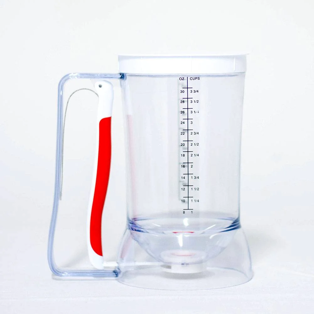 Norpro Batter Dispenser Soft Grip Handle 4 Cups Clear with Measurements