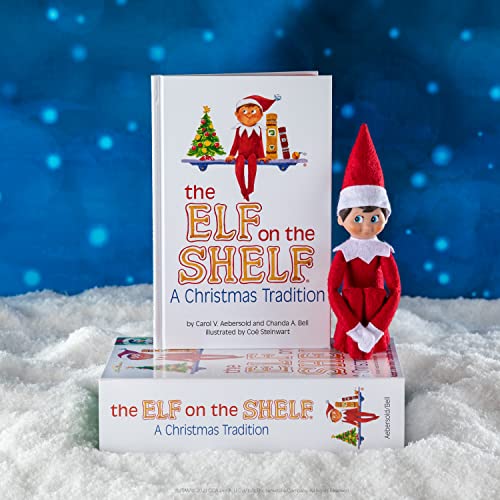 Elf on The Shelf Box Set with Blue Eyed Girl Scout Elf & Claus Couture Collection Tree Farm PJs Accessory [Multi-Item Bundle]