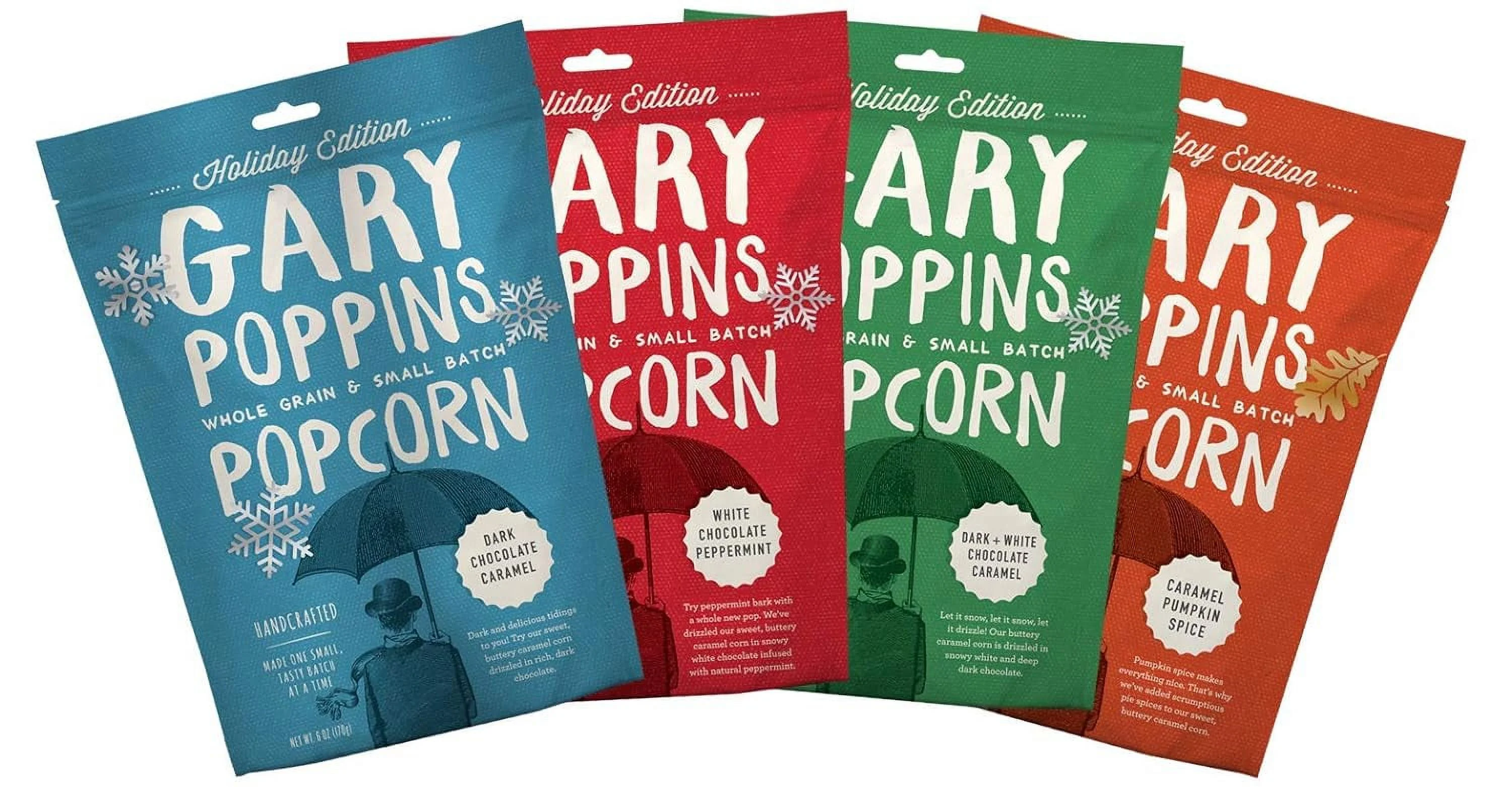 Best Of   Holiday Collection  12 Pack Flavored Popped Corn HOLIDAY EDITION