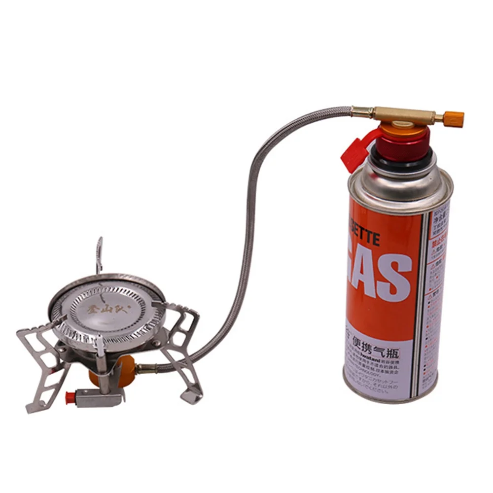 Stainless Steel Mini All-in-one Camping Stove Stove Gas Stove Camp Furnace Cooker Cooking Tourist Camp