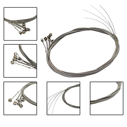 Electric Guitar Strings 3 Full Sets and Tuner, 3 in 1 Restringing Tool, Capo,Picks and Other Useful Tools