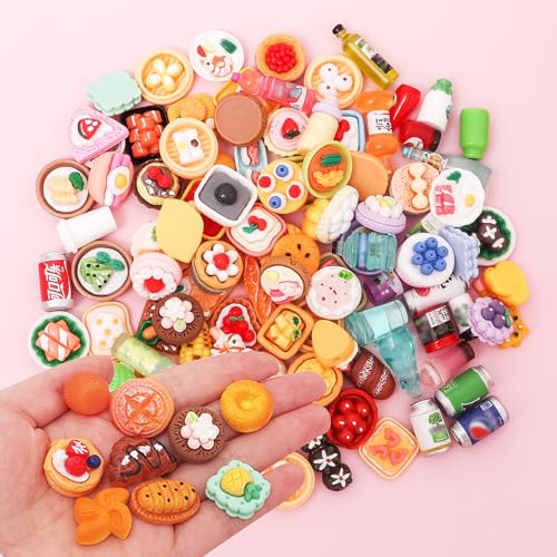 138 PCs Mini Shopping Cart Basket Miniature Food Drink Bottle Supermarket Metal Handcart Toy Doll House Store Dollhouse Grocery Trolley Model Dollar Bills Small Shelves Mimi Refrigerator Cash Register