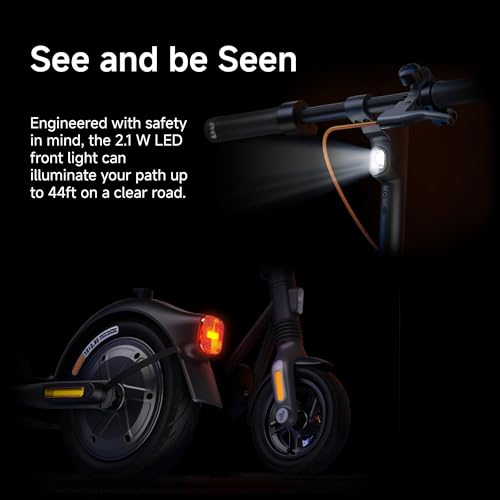 Segway Ninebot F2/F2 Pro Electric Scooter, Up to 20 MPH, Long Range, UL-2271 & UL-2272 Certified