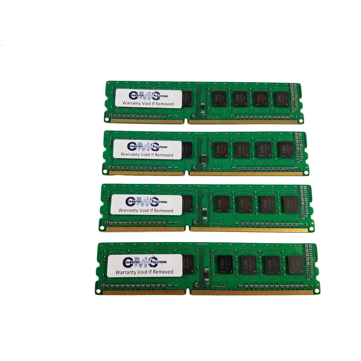CMS 32GB (4X8GB) DDR3 12800 1600MHz NON ECC DIMM Memory Ram Upgrade Compatible with Dell® Optiplex 9010 Mt/Dt/Sff/Usff - C7