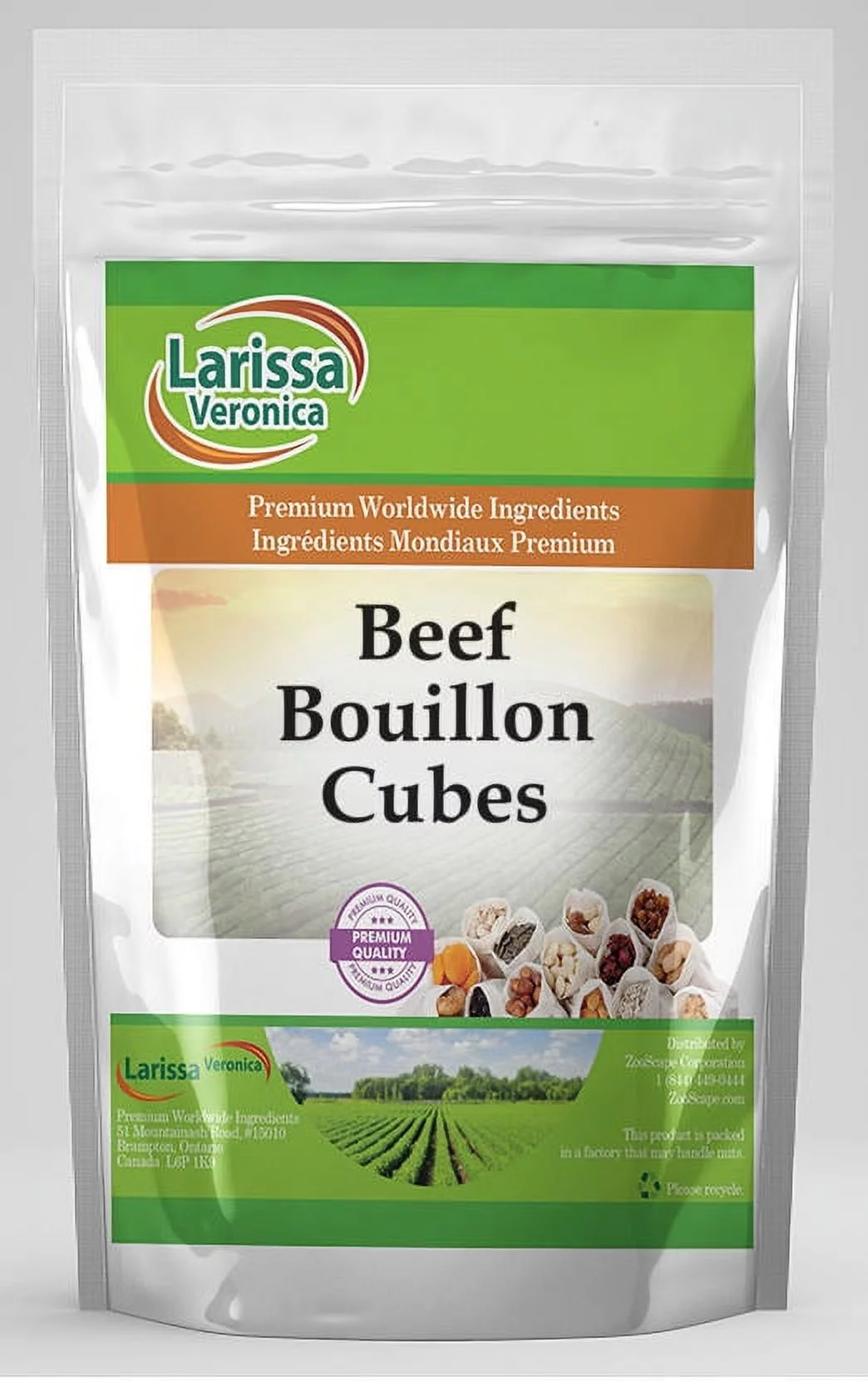 Larissa Veronica Beef Bouillon Cubes, (8 oz, 2-Pack, Zin: 525483)