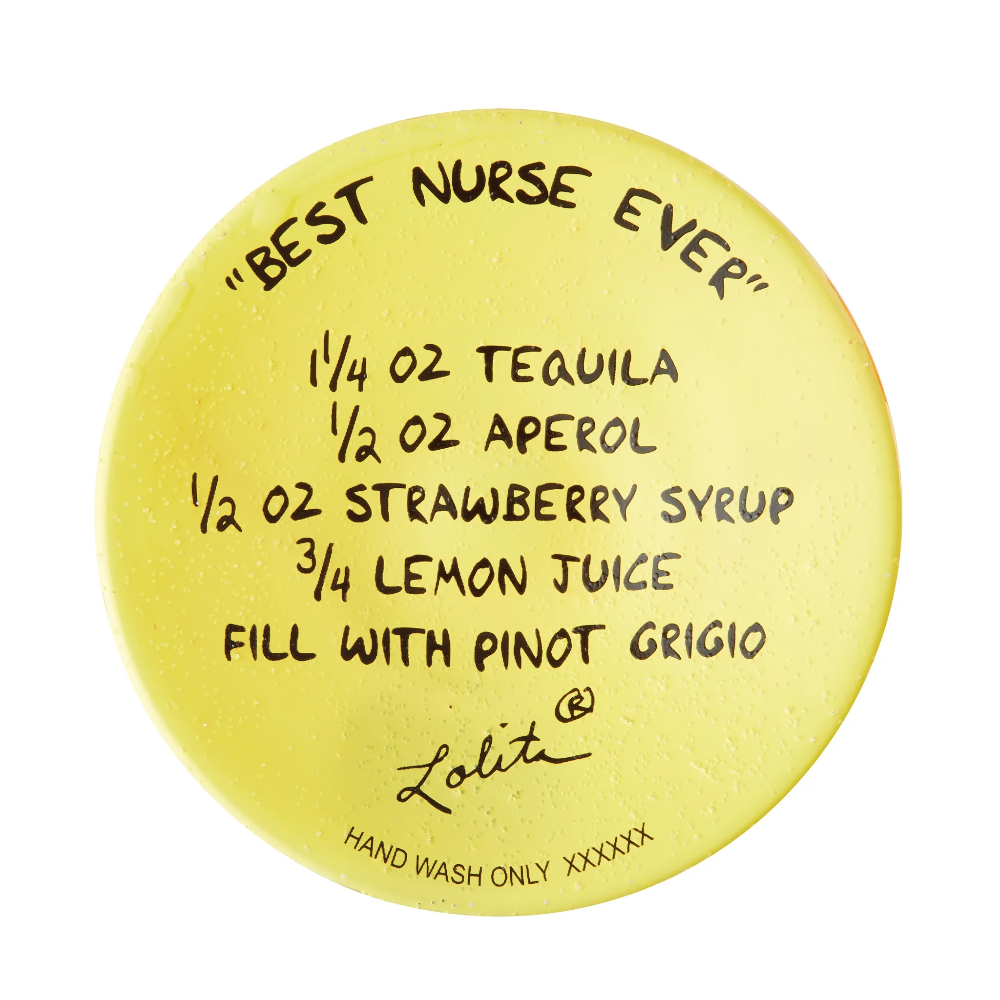 Lolita Best Nurse Ever Wine Glass