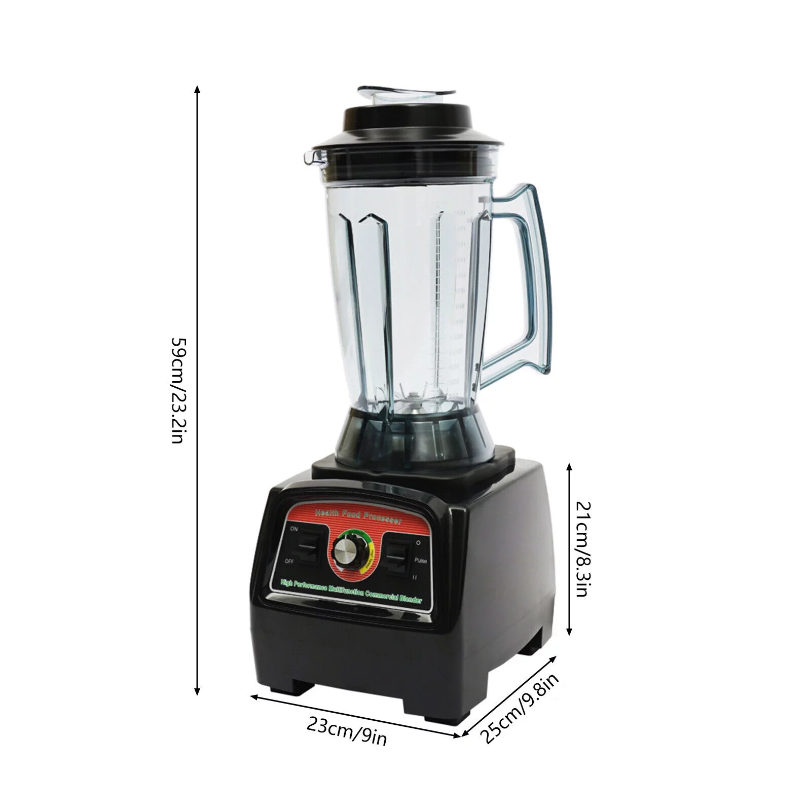 Professional 3.9L 2800W Commercial High Speed Blender Mixer Juicer Fruit Juice