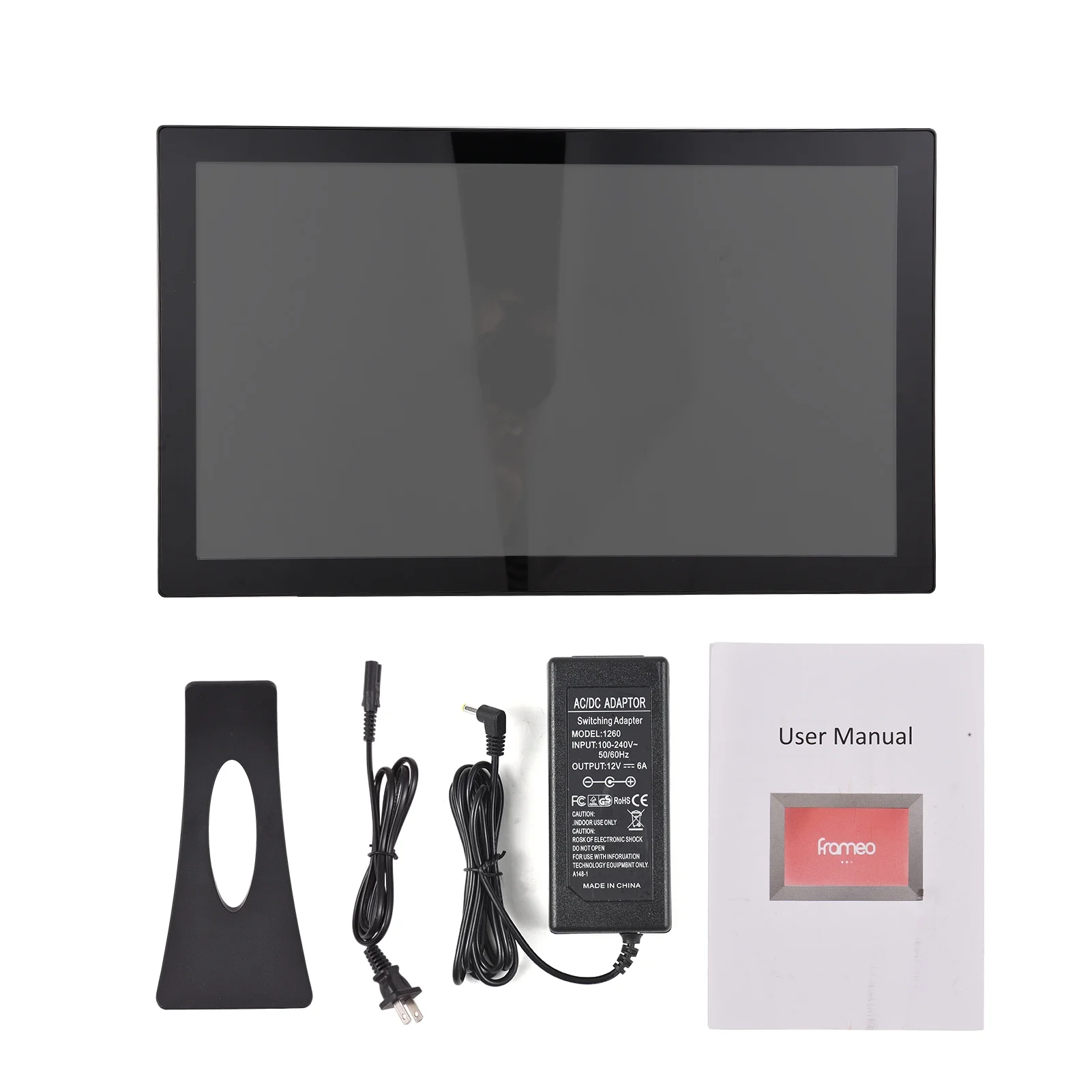 Anself WiFi Digital Photo Frame 21.5-Inch IPS Screen with 16GB Storage and Auto Rotation, Perfect Gift for Friends and Family