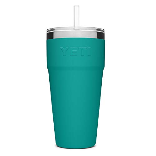 YETI Rambler 26 oz Straw Cup, Vacuum Insulated, Stainless Steel with Straw Lid