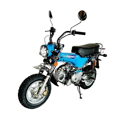 Champion LX Monkey Bike Blue | 125cc Motorcycle CT70 125 DAX | 4 Speed | PBZ125-2P | Blue