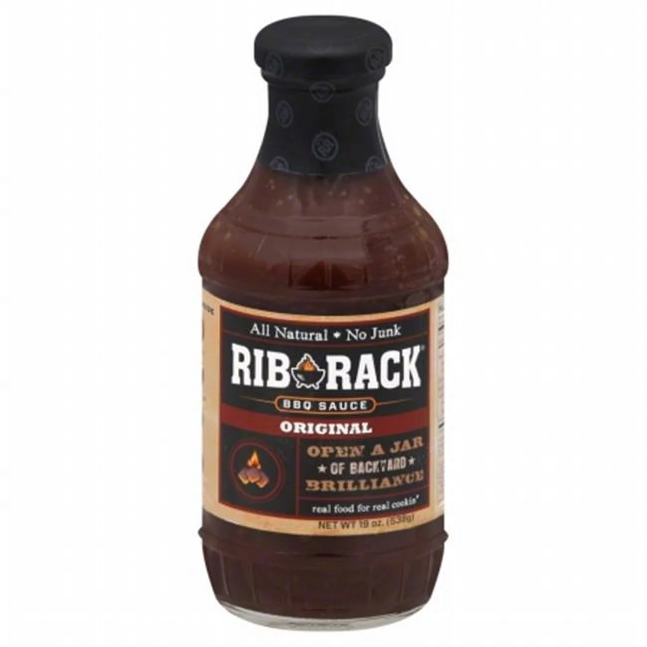 RIB RACK SAUCE BBQ ORGNL-19 OZ -Pack of 6