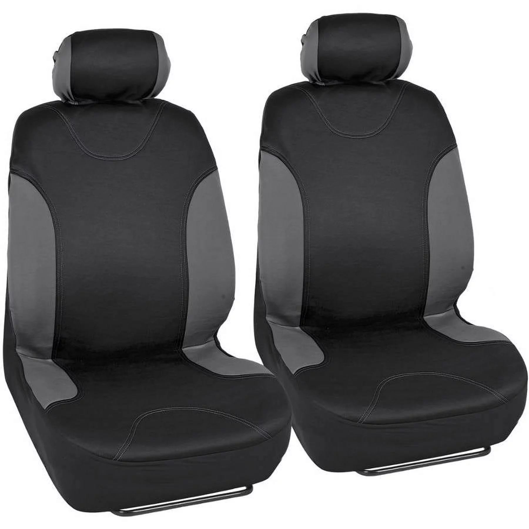 BDK Stylish Design Car Seat Covers with Floor Mats and Stering Wheel Cover Full Set