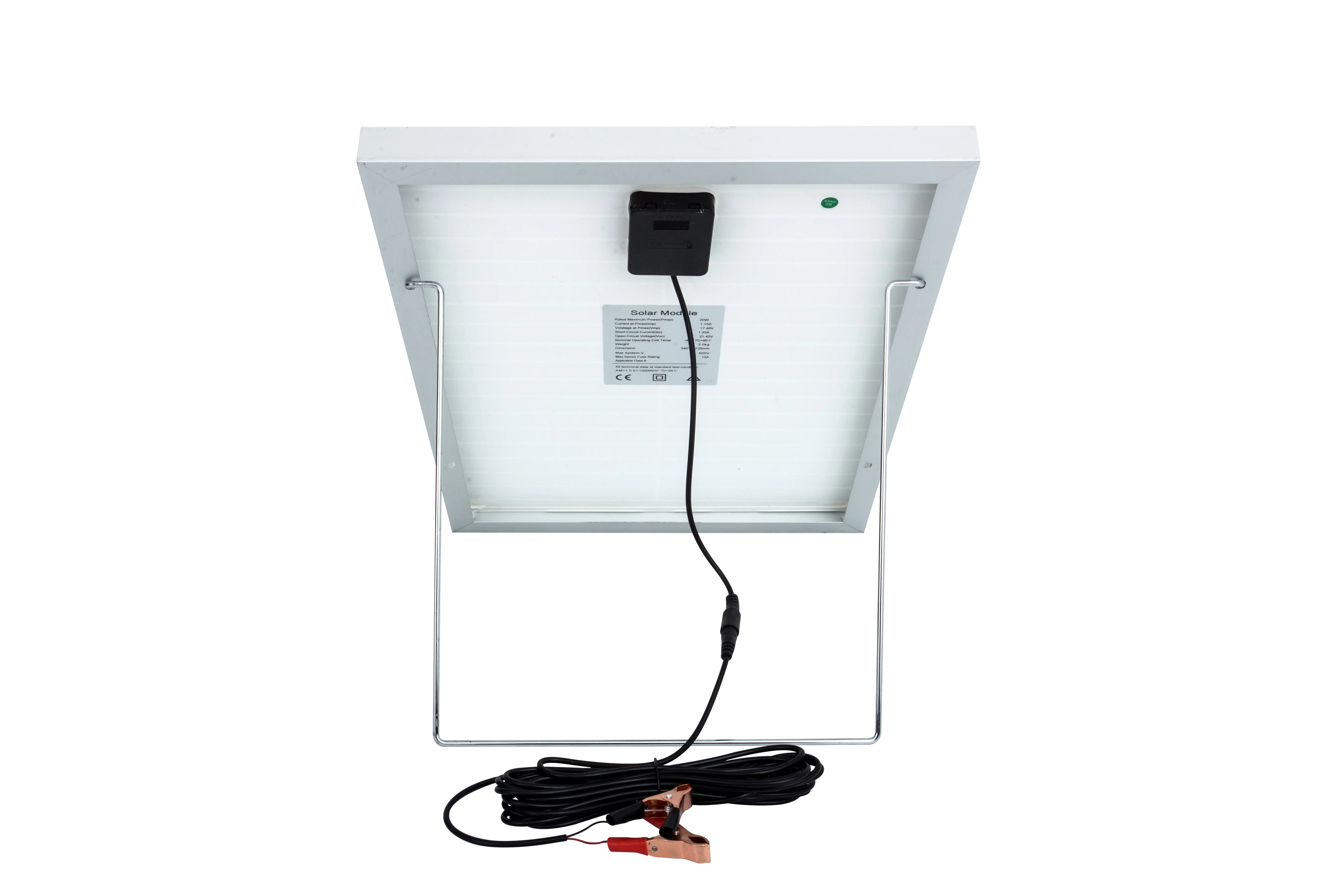 SUNSUL 20W 12V Mono Solar Panel Module Home Off Grid Trickle Charge Battery Charger Power