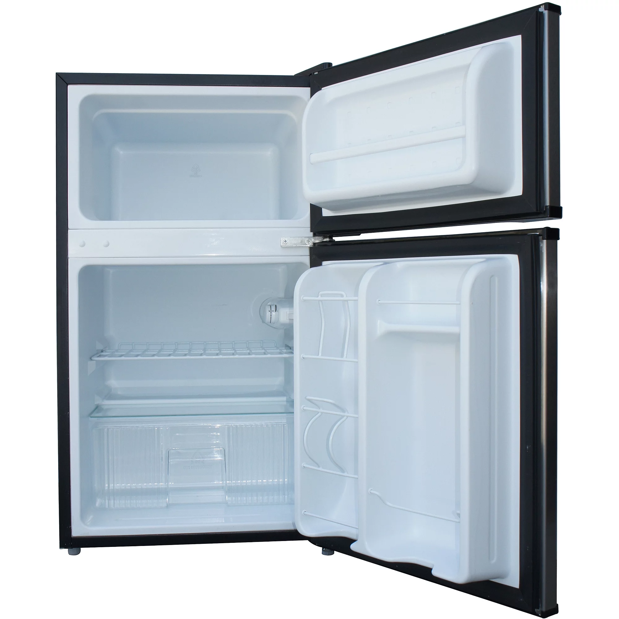 Sunpentown 3.1 Cu Ft Two Door Refrigerator RF-314SS, Steel