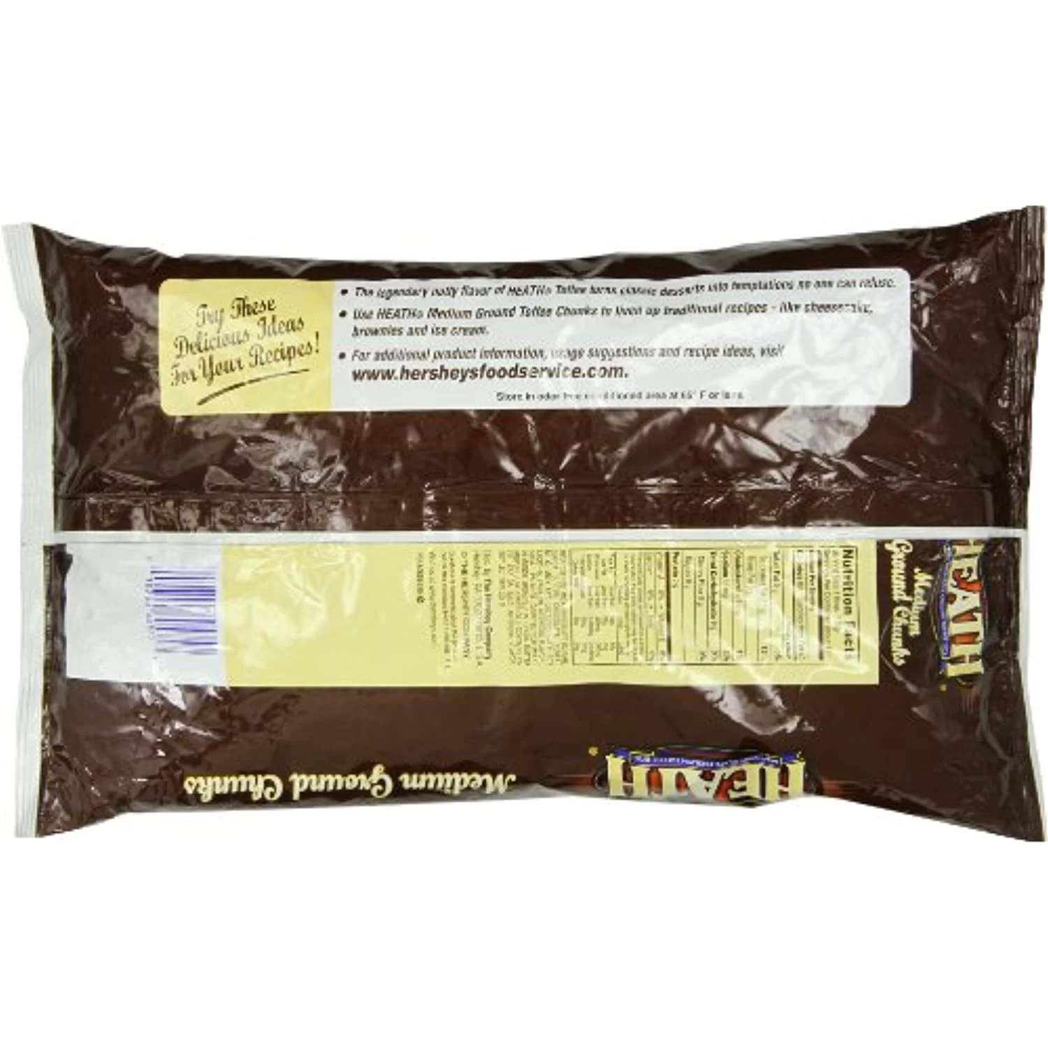 Hersheys Crushed Heath Bars, 5 Pound