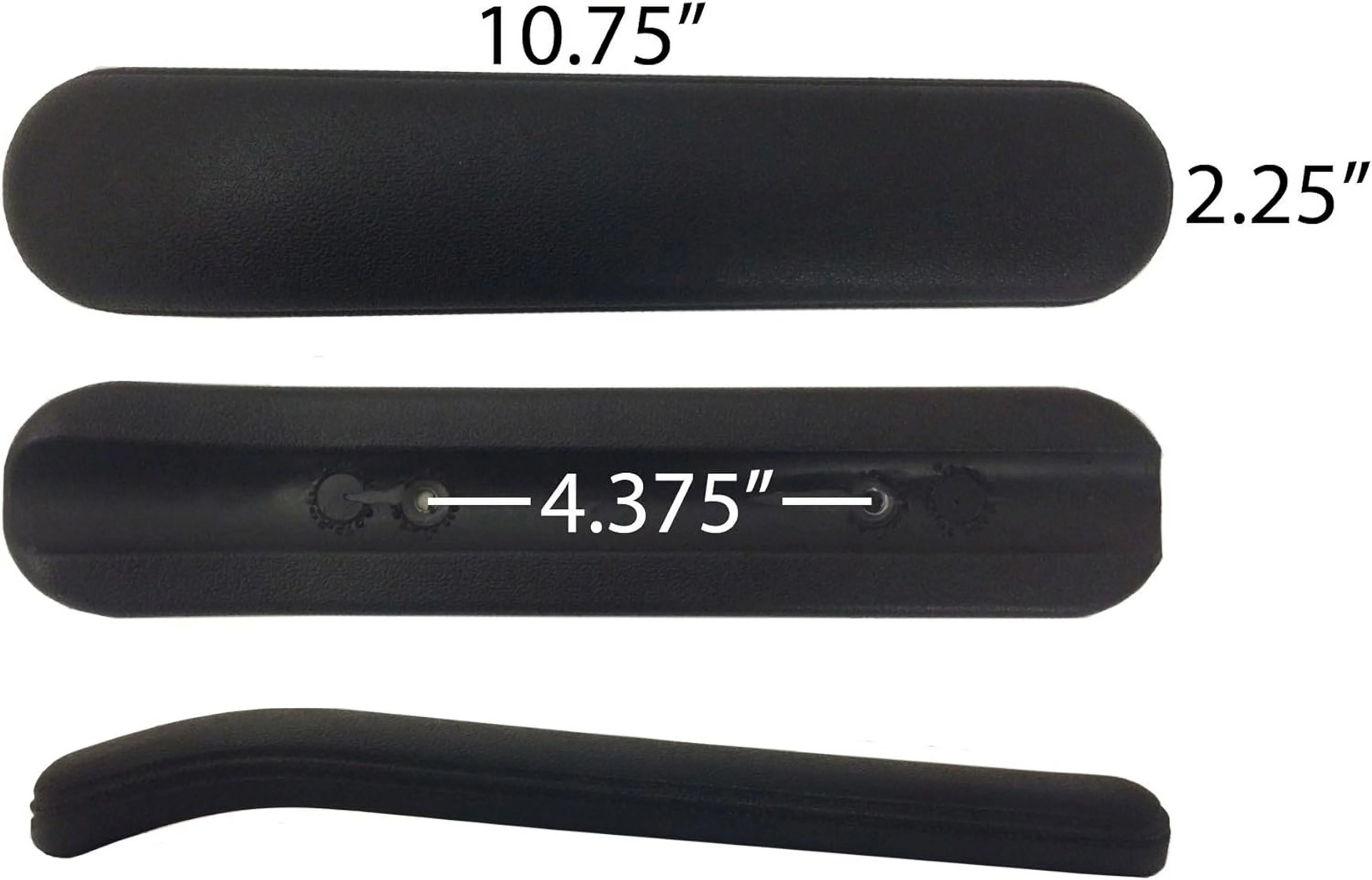 Replacement Armrest Arm Pads For Salon, Beauty, Stylist/Side Chairs - (Set Of 2 Arm Pads) S3658