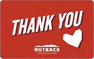 Outback $25 Thank You eGift Card