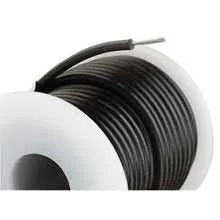 18AWG MILW76D TYPE MW BLACK STRANDED (16X30) HOOKUP WIRE 1000 FOOT ROLL 1000V 80C - 18M-1000-BLACK