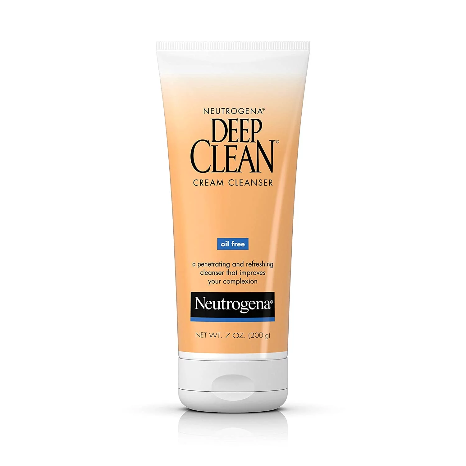 Neutrogena Deep Clean Cream Cleanser 7 oz (Pack of 6)