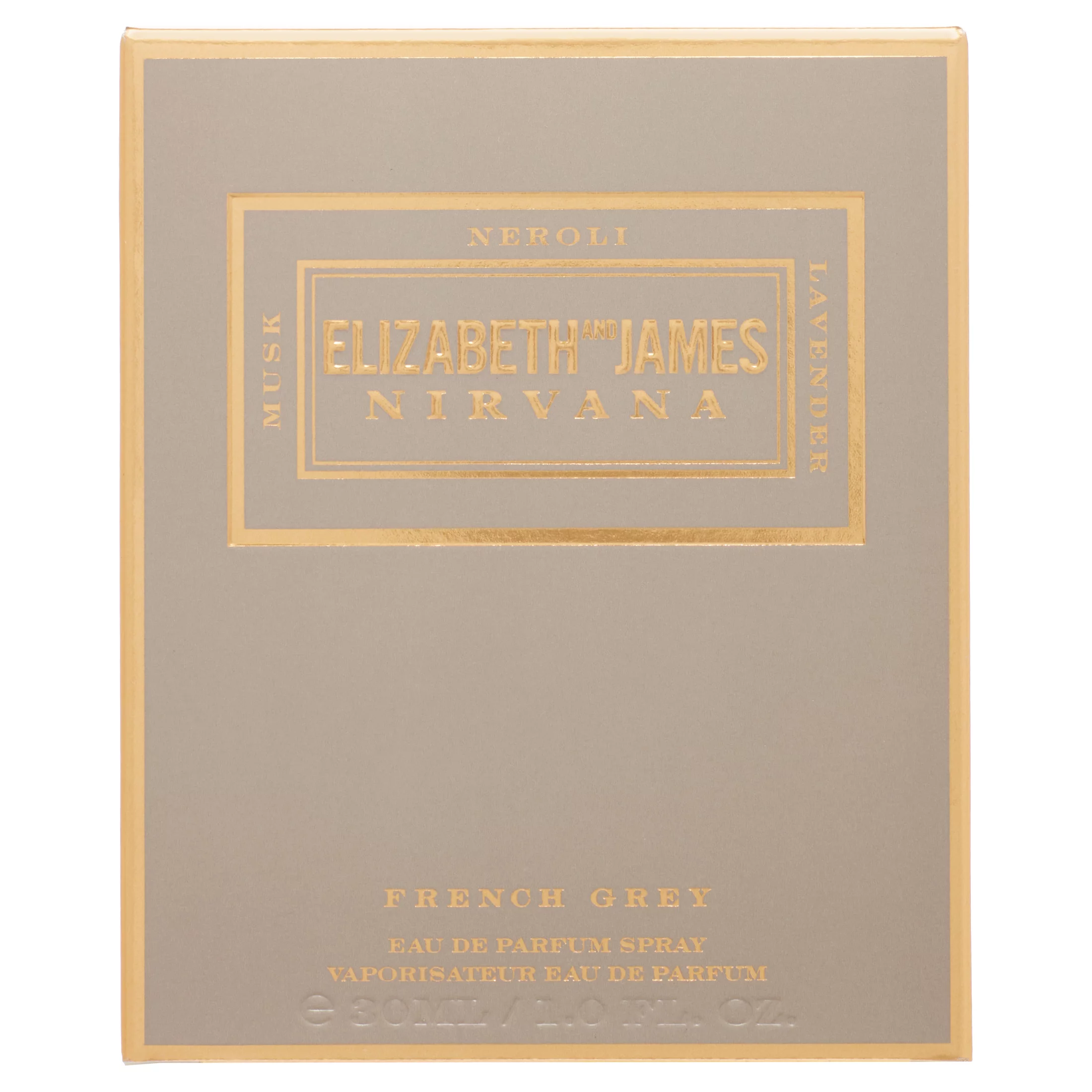 Elizabeth & James Nirvana French Grey Eau de Parfum Spray, Unisex Fragrance, 1 Oz