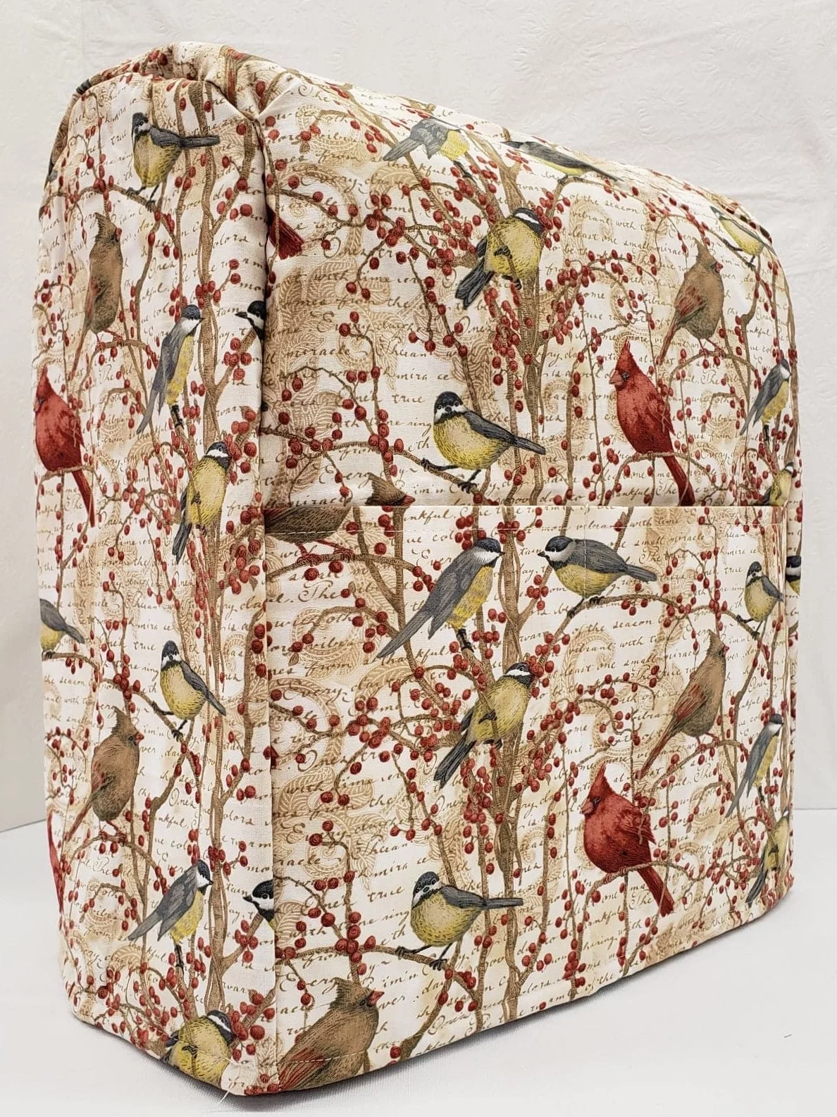 Birds & Berries Cover Compatible for Kitchenaid Stand Mixer by Penny's Needful Things (ALL Birds & Berries, All Lift Bowl Models)