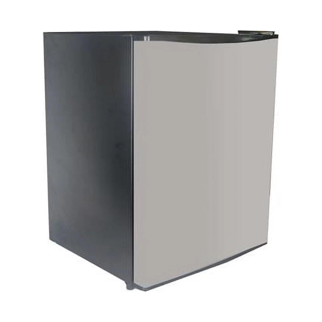 1.72 cu ft. Compact Refrigerator, Stainless Steel & Black