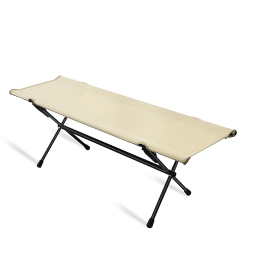 Portable Camping Bench Folding Outdoor Bench with Carrying Bag Lightweight Camping Chair for Picnic, Party, Sports, Outdoor Activities