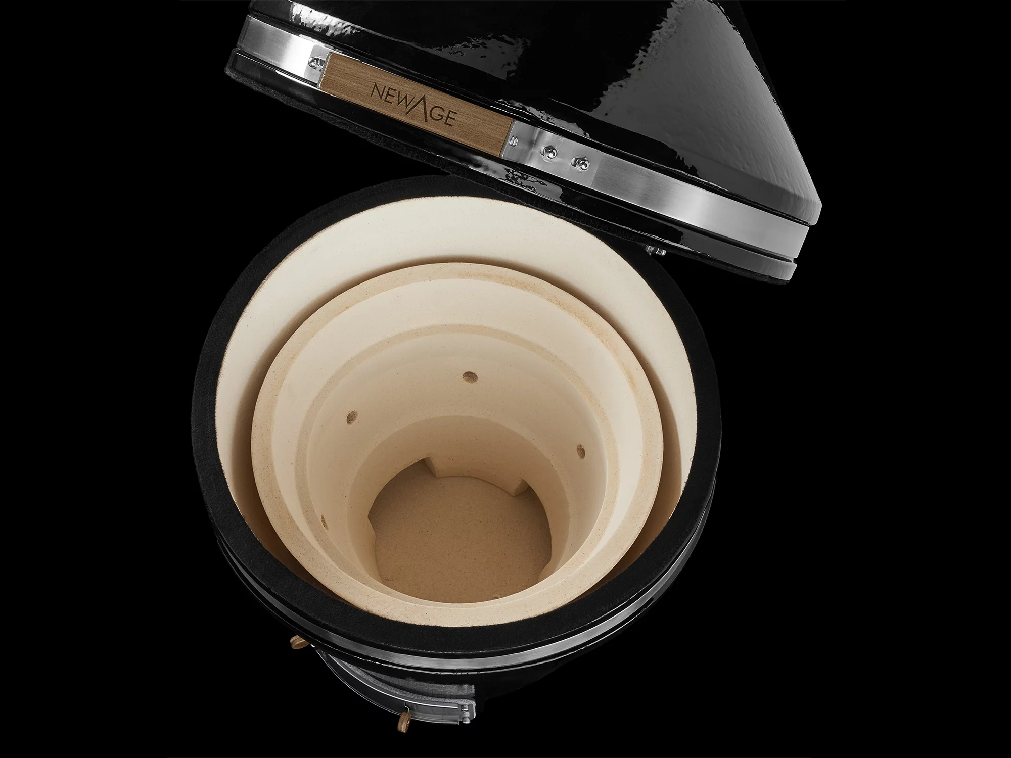 NewAge Products 22 in. Black Kamado Pro Grill