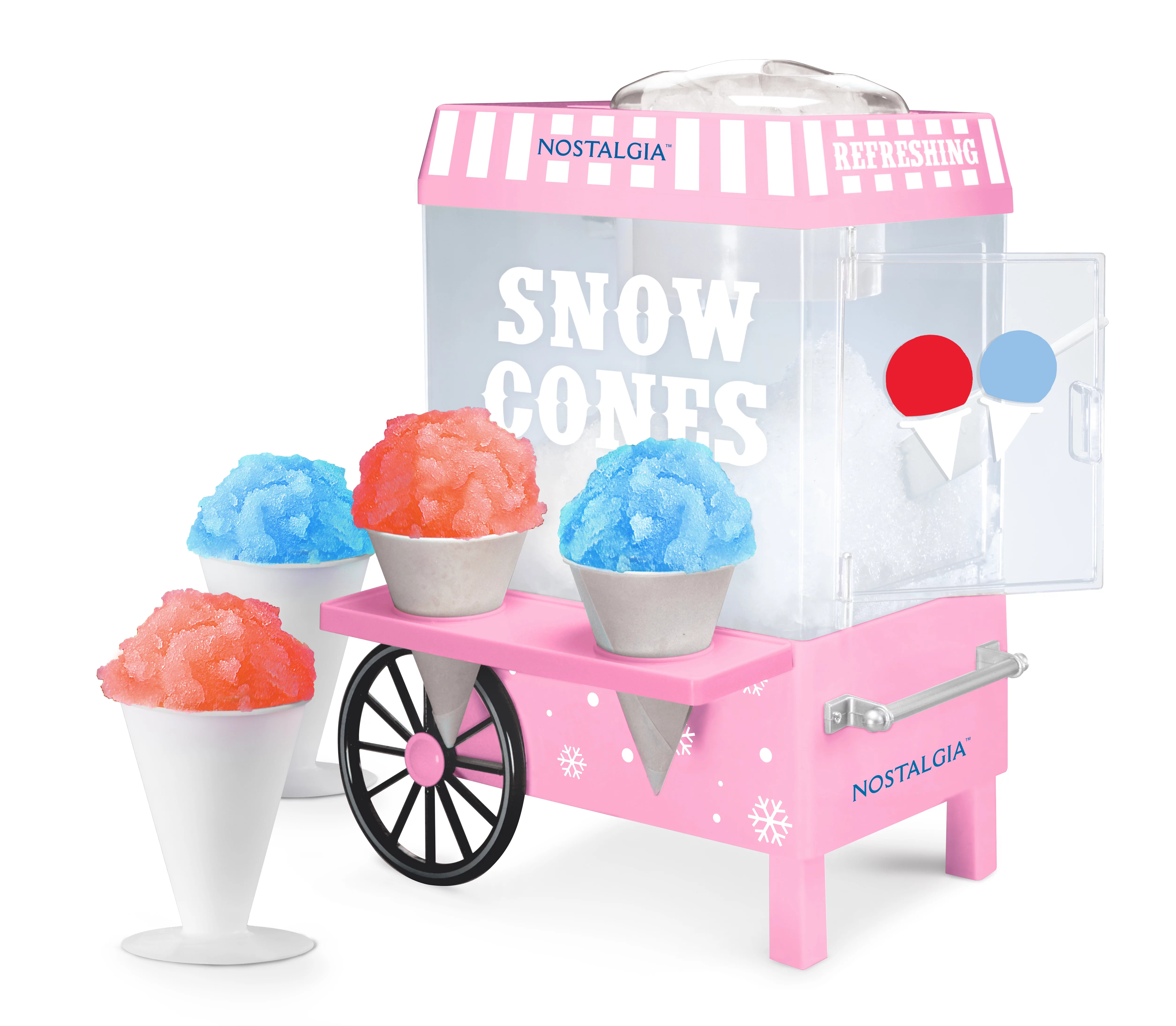 Nostalgia NSCM525PK Snow Cone Maker Pink