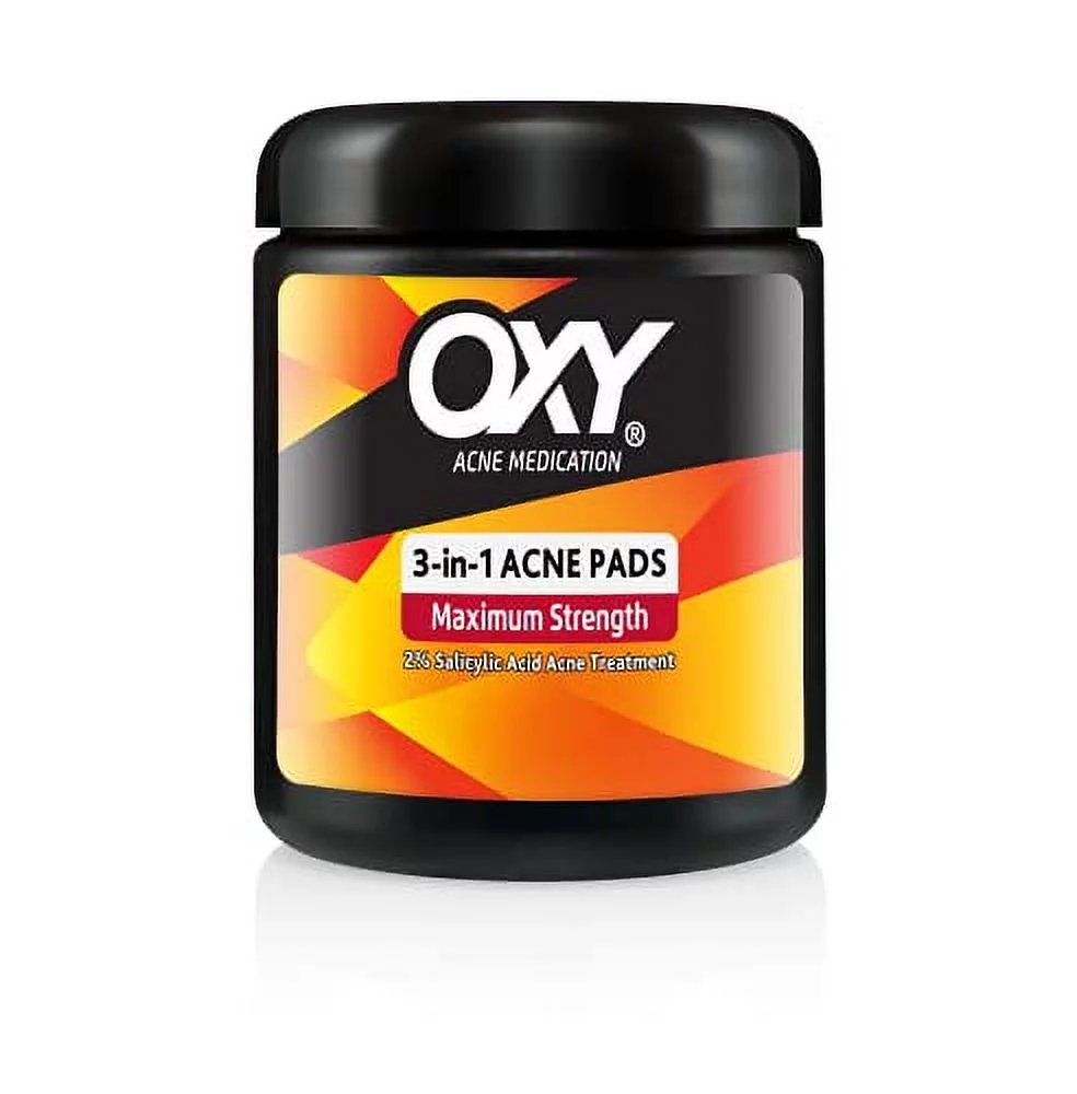 Oxy Maximum Action 3-In-1 Treatment Pads, 90 Count, 3 Pack