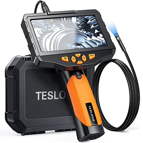 Teslong Inspection Camera, Dual Lens Borescope Camera with Light, NTS300 5
